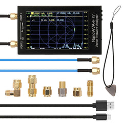50kHz-3GHz IPS 4.3Inch LCD Display Vector Network Analyzer S-A-A-2 Antenna Analyzer Short Wave HF VHF UHF