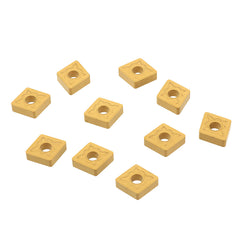10pcs HM CVD External Turning Tool Carbide Insert Cutting Tool for DCLNR/L