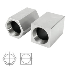 5C Collet Block Chuck Set Square Hex Collecy Closer Holder Lathe Tools Kit