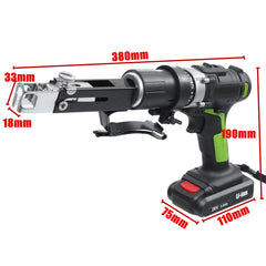28V Electric Chain Drill Power Drills Chain Gun Rechargable Elecreic Drill 2 Batteries 1 Charger
