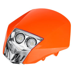12V 35W Motorcycle LED Headlamp Headlight For EXC XCF SX F SMR Dirt Bike