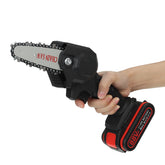 4 Inches 88VF Cordless Electric One-Hand Saw Chain Saw Woodworking Cutting Tool
