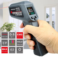 -50-550/-58-1022 Multifunctional Color Screen Infrared Thermometer Laser Industrial Temperature Measurement