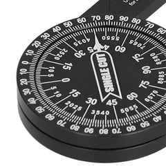 High-Precision Aluminum Angle Finder Protractor for Miter Saw - Durable, Easy Measurement for Carpentry & Woodworking