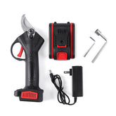 21V Wireless 25mm Rechargeable Electric Scissors Branch Pruning Shear Tree Cutting Tools