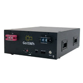 51.2V 100Ah 5120Wh LiFePO4 Energy Storage Battery with Bluetooth Built-in BMS for Home Backup RV and Camping