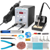 2 in 1 Soldering Staiton Hot Air SMD BGA Rework Welding Station 220V Portable Soldering Station Welding Tools
