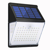 88LED 600lumen Garden LEDs Split Solar Powered Light Motion Sensor Waterproof Wall Lamp Remote/Voice Control(50dB)