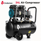 1200H-24 air compressor, oil-free, quiet, low-frequency 230V, 50HZ, 24L, 150W, custom model, high efficiency and low noise