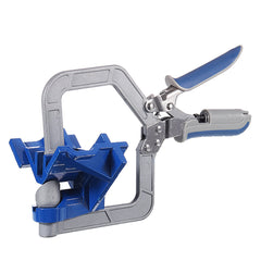 90° Auto-Adjustable Corner Clamp for Woodworking - Precision Tool for 90° Corners & T Joints, Easy Alignment, Durable Design