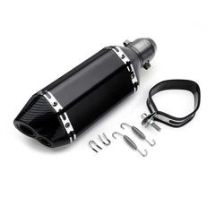 310mm Black Universal Motorcycle Dirt Bike ATV Exhaust Muffler Pipe DB Killer 38-51mm