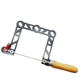 Alloy Steel Manual Wire Saw Pull Saw Jig Hand Tools For DIY Shape Cutting Guide Woodworking Saw Jig