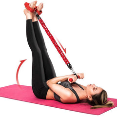 120cm Yoga Pull Rope Tube Pilates Resistance Band Made Of Environmentally Friendly Foam + High Elastic Latex Tube Sport Fitness Gym Rally Waist Tool