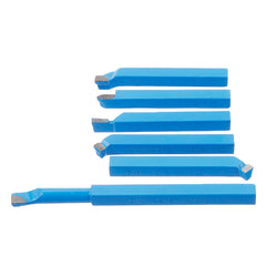 6Pcs Welding CNC Lathe Cutting Tool 8mm/10mm/12mm Carbide Turning Tool Set