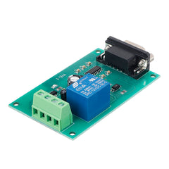 5V/12V/24V RS232 Serial Port Control Relay Module MCU MAX232 USB Control Switch Board