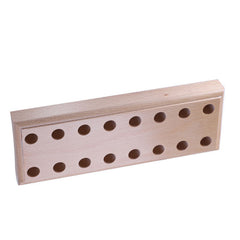 Pliers Pine Base With Eight Rows Of Holes Clock Repair Tools Diy Storage Wooden Base Tool