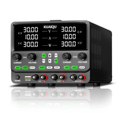 Dual Output Power Supply Adjustable Voltage 0-60V Current 0-20A High Precision OCP OVP Protection Lab Bench Power Supply