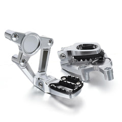 Motorcycle Accessories Folding Rear Foot Pegs Footrest Passenger