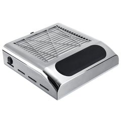 80W 360 Nail Salon Collector Vacuum Fan LED Cleaner Suction Manicure Machine
