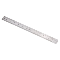 Adjustable 45/90 Degree Line Scribe Ruler - 300mm Stainless Steel & Aluminum Marking Tool for Woodworking