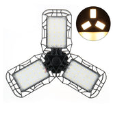 AC165-265V E27 LED Garage Light Bulb Deformable Ceiling Workshop Lamp Emergency Bulb