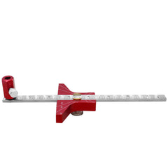 Multi-Angle Woodworking Scriber with Depth Gauge - Durable Aluminum Tool for Precision Drawing and Measuring