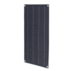 20W Solar Panel Field Vehicles Emergency Charger With 4 Protective Corners Single USB+DC