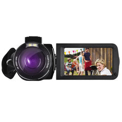 56MP 18X Digital Zoom 4K Digital WiFi Video Camera Camcorder DV Recorder 3.0 Inch IPS Touch Screen Anti-shake IR Night Vision Camcorder