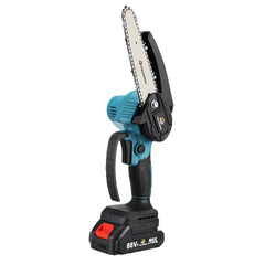 88VF 6 Inch Electric Chain Saw 1500W Cordless One-Hand Saws Woodworking Tool Wood Cutter