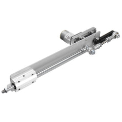 DC 24V 45/100/120RPM Telescopic Linear Actuator Adjustable Reciprocating Telescopic Gear Motor with 2-8/3-15CM Speed Controller Stroke
