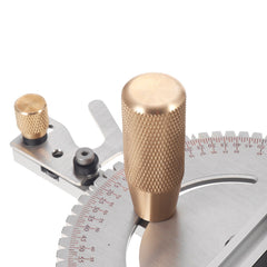 Brass Handle 450mm 27 Angle Miter Gauge With Box Jiont Jig Track Stop Table Saw Router Assembly Ruler
