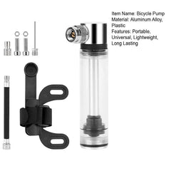 Portable Bike Air Pump High-Pressure Power Waterproof 100g Lightweight Mini Hand Pump for Bike Basketball Football