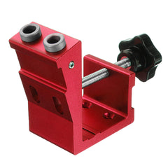 Aluminum Alloy 2 Pocket Hole System Pocket Hole Jig Drill Locator Guide with Drill Screwdriver Set