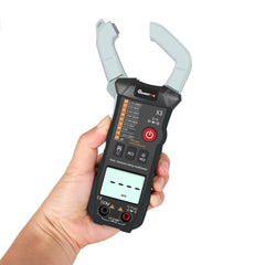 Intelligent True RMS Clamp Meter 6000 Counts Digital Multimeter with NCV Resistor Diode Capacitor Test
