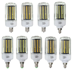 120 SMD 5736 LED White Warm White Natural White Cover Corn Ligh Lamp Bulb AC85-265V