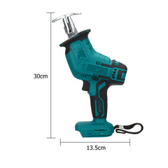 88VF Cordless Reciprocating Saw Electric Saw Metal Wood Cutting Tool Adjustable Speed Saber Saw W/ 8 Blades