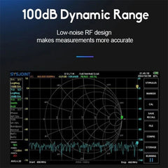 50KHz-4400MHz Vector Network Analyzer 7 inch Touch Screen 100db Dynamic NanoVNA Vector Network Analyzer