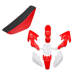 Plastic Fender Tall Seat Red Pit Bike