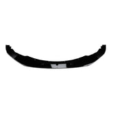Car Front Bumper Lip Spoiler Splitter Glossy Black for BMW 1 Series F20 F21 Early M-Sport 2012-2014