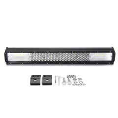 20inch Quad-row LED Work Light Bar Combo Offroad Driving Lamp Car Trucks Boats