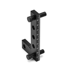 Durable Woodworking Square Ruler & Height Ruler with 90° Angle, Metric/Imperial Scale, Line Scriber & Center Finder