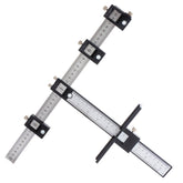 Punch Locator Drill Guide Kit, Assistant Installation Tool For Woodworking