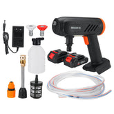 Cordless High Pressure Washer Car Washing Machine Water Cleaner Spray Guns W/ None/1/2 Battery For Makita