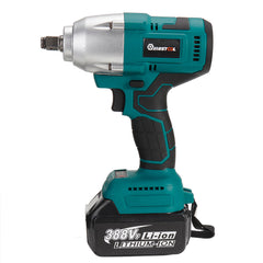 1600N.M 6200rpm Brushless Electric Impact Wrench 1/2inch Socket Wrench Forward Lock Switch with/without Battery