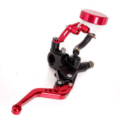 Red Universal Motorcycle Brake Clutch Lever Master Cylinder