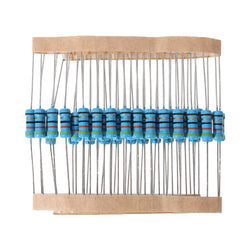 100pcs 1W 43R Metal Film Resistor 1% 43 ohm Resistance