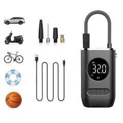 150PSI Wireless Bike Pump - 70W 4000mAh, Fast Inflation, Digital Display, Auto-Off, for Bicycle/Car/Basketball