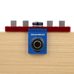 3-in-1 Hole Puncher for Woodworking, Adjustable Clamping, Fast Positioning, Precise Scaling, Versatile DIY Tool
