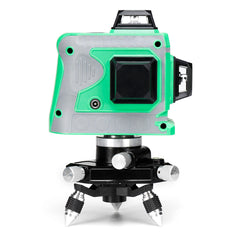 3D 12Line Green Laser Level Self Leveling 360 Rotary Cross Outdoor Measure Tool