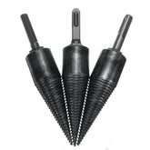 32mm High Speed Steel Firewood Splitting Drill Bit Hard Wood Cone Splitter Bit